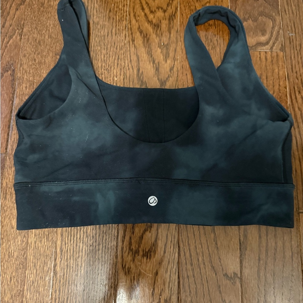 Brown Ribbed Crop Top by Lululemon & 2 more sports bras. Untagged size Medium